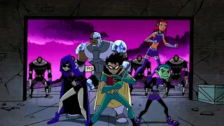 Robin Defeats Slade's Minion - Teen Titans "Apprentice - Part 1"