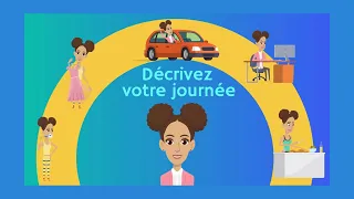 Décrivez votre Journée - Describe your Daily Routine in French #learnfrench