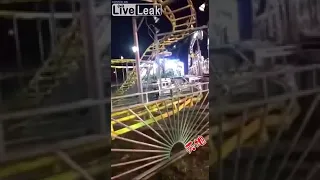 Roller coaster accident