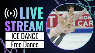 LIVE | Ice Dance Free Dance | ISU Four Continents Championships | Shanghai 2024 | #FigureSkating