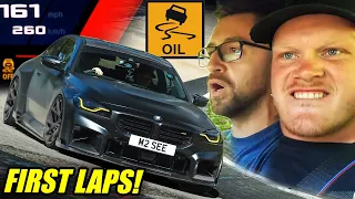 OIL SPILL! vs. BMW G87 M2 // First Drive on the Nürburgring!
