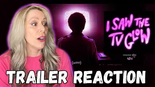 I SAW THE TV GLOW Official Trailer Reaction | New A24 Horror