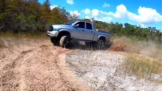 Off Roading Deep in the Everglades (truck brakes)