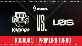 CBLOL 2024: 1ª Etapa - Fase de Pontos - Md1 | RED Kalunga x LOS