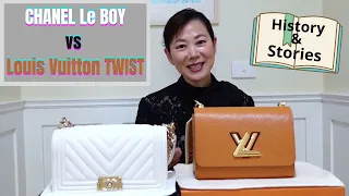 Chanel Boy vs Louis Vuitton Twist - In Depth Comparison / History / Mod Shots / What fits inside