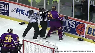 Zdeno Chara vs Dan Hinote - March 12, 2005 (HD)