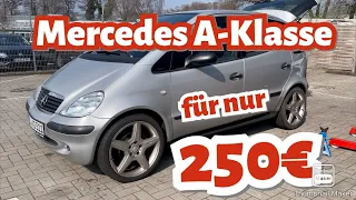 Mercedes A Klasse für 250 Euro gekauft - Lenkstockschalter wechseln - Kombiinstrument Beleuchtung