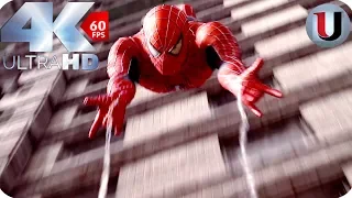 Spider Man vs Dr Octopus Bank Fight - Spider Man 2 - 2004 MOVIE CLIP (4K HD)