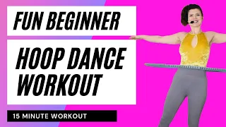 Hula Hoop Dance Workout: Super Fun 15 Minute Beginner Workout for the Abs!