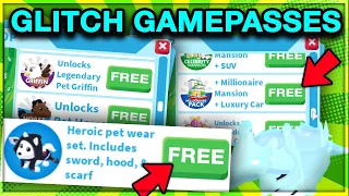 *GLITCH* GET ANY GAMEPASS FOR FREE IN ADOPT ME! (NO ROBUX) Roblox