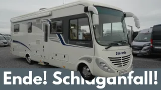 WOHNMOBIL SCHLAGANFALL! 🥹 Manfred (86) verkauft fast wie neu! Concorde Charisma für 99.900 €