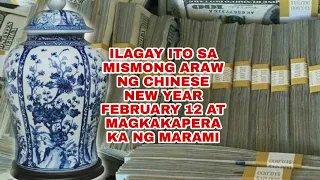 ILAGAY ITO SA MISMONG ARAW NG CHINESE NEW YEAR FEBRUARY 12 AT MAGKAKAPERA KA MARAMI-APPLE PAGUIO7