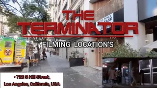 THE TERMINATOR Filming Location's/ Tech Noir/ Kyle Reese Arrives