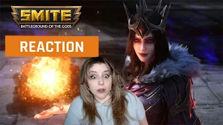 My reaction to the SMITE Official Morgan La Fey Cinematic Trailer | GAMEDAME REACTS