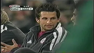 90' Bayern Munich vs Nantes Champions League 2001-2002