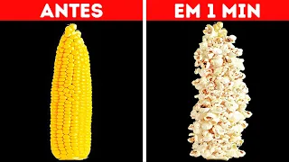 28 TRUQUES MALUCOS COM COMIDA QUE VOCÊ DESEJARÁ TER CONHECIDO ANTES