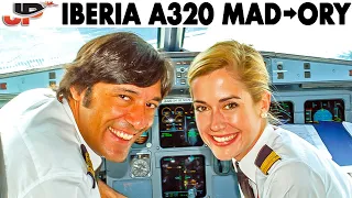 Madrid to Paris in the Cockpit of IBERIA Airbus A320 | Walkaround + Full Preflight Briefing (2011)