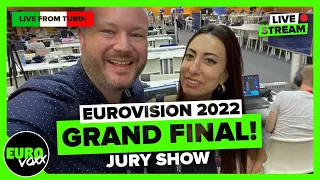 EUROVISION 2022 GRAND FINAL JURY SHOW (LIVE REACTION)