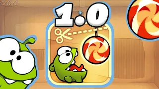 Самая первая версия Cut the rope. 1.0, старый логотип. #cuttherope #oldgames