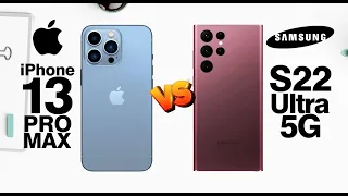 iPhone 13 Pro Max vs Samsung S22 Ultra 5G Specs