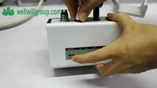 Electric micromotor for dental practice