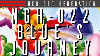 NGH-022: Blue's Journey / Raguy  - Neo Geo Generation | Basement Brothers | Neo Geo Collection