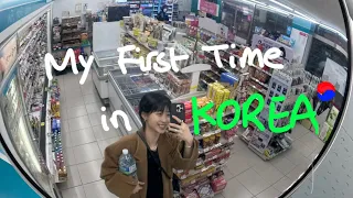 My first time in South Korea