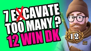 Is 7 Excavates Too Many?!? 12 Win DK  - Full Run - Hearthstone Arena