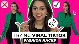 😱Testing VIRAL TIKTOK Fashion Hacks To See If They Work *WILL BLOW YOUR MIND 🤯* | Bo Brown