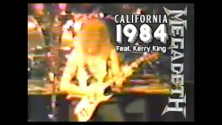 MEGADETH's 1st gig (Ft. Kerry King) 1984.04.15 - Berkeley, CA. @The Keystone