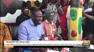 Scrap dealers express shock about Agbobloshie decongestion exercise - Adom TV(2-7-21)