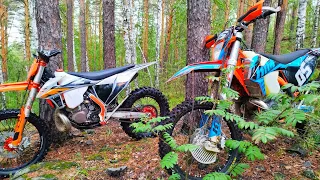 GR8 300 2t сборка, обкатка и сравнение с KTM EXC 300