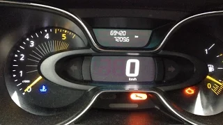 Renault Captur - Reset Service Oil Light