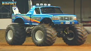 BIGFOOT Cruiser and Snake Bite Monster Truck Car Crush from 1994 - BIGFOOT 4x4, Inc.