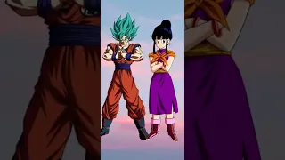 Goku Vs Chi Chi [ Who Is Strongest? ] totally not sus #shorts#amv#whoisstrongest