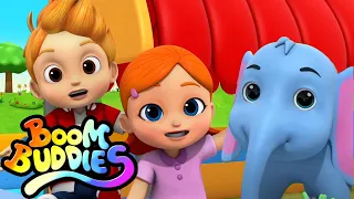 Zoo chanson | Dessins animés | Comptines bébé | Boom Buddies en Français | Préscolaire