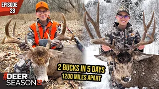 Taylor Drury's Epic 5 Days, 2 Bucks At 4.5 Months Pregnant | Deer Season 22