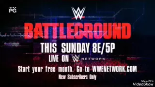 WWE Battleground 2016 HQ Theme Song "This Is A War" By The Phantoms With *Download Link*
