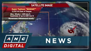 PAGASA: 'Mawar' may enter PH on Friday or Saturday | ANC