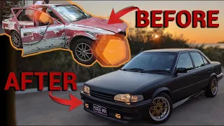 AE92 Corolla Restoration and Engine Swap in 15 Minutes!  | 2 Year Timelapse