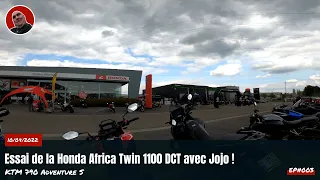 EP#003 | Essai de la Honda Africa Twin 1100 DCT avec Jojo !