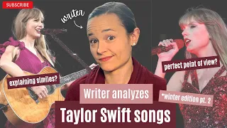 A PERFECT example of how to pick a point of view | Forever Winter + Snow on the Beach lyric analysis