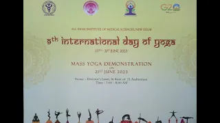 9th International Yoga Day - 2023 Celebration