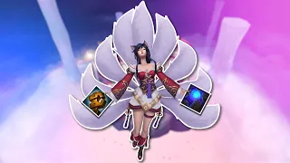 Your Ahri is too slow. Make her cast faster.