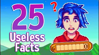 25 Useless Pieces of Stardew Valley Knowledge