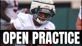 Alabama Crimson Tide Football's Open Practice