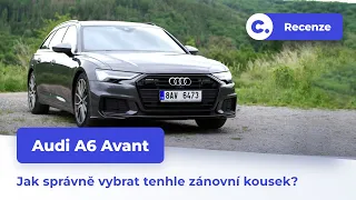 Zánovní Audi A6 Avant - Luxusní, prostorné a pohodlné rodinné auto