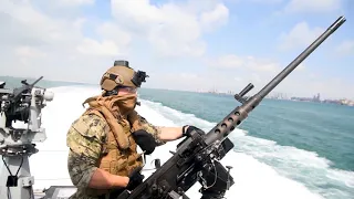 Mark VI Patrol Boat Gunnery Exercise • Bahrain (2020)