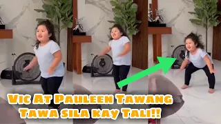 Tali Sotto Pinagtatawanan Nina Vic Sotto at Pauleen Luna Dahil Dito