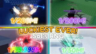 😱 THE *TOP 11* Rarest finds IN Sol's RNG! (1 IN 2B!) 📸